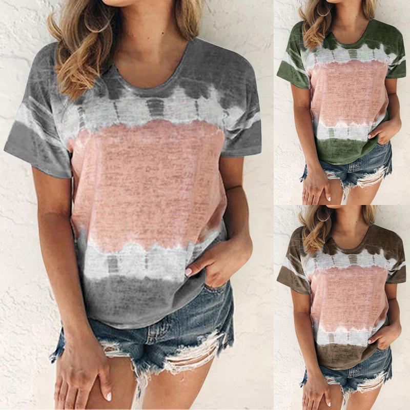 Women's Blouses & Shirts Womens Daily Summer Spring Casual Round Neck Short Sleeve Tie Dye Print Inc T Shirt Women Black TeeWomen's, Army green
Women's Blouses & Shirts Womens Daily Summer Spring Casual Round Neck Short Sleeve Tie Dye Print Inc T Shirt Women Black TeeWomen's, Army green