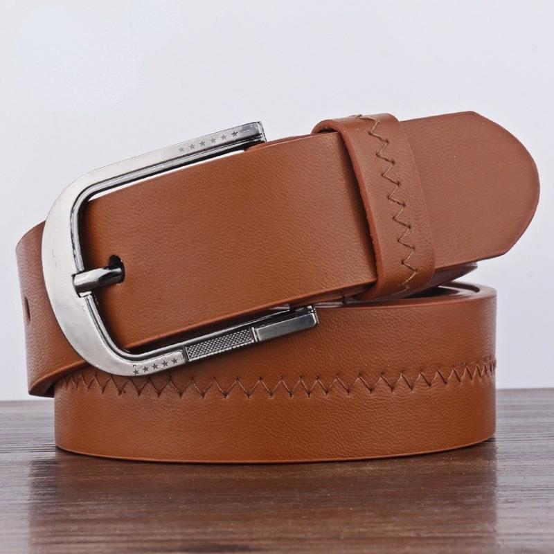 Belts Retro Fashion Belt Buckle Jeans Men's Head Layer Cowhide Genuine Leather Business Formal Luxury High Quality Designer BrandBelts, White
Belts Retro Fashion Belt Buckle Jeans Men's Head Layer Cowhide Genuine Leather Business Formal Luxury High Quality Designer BrandBelts, White