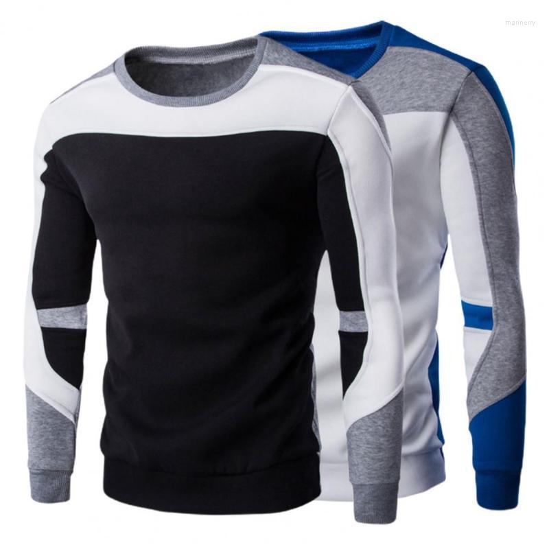 Men's Sweaters Men's Sweatshirt Contrast Colors Patchwork Plush Thicken Pullover All Match Warm Slim Fit Quality Spring Autumn Sweatshir, White
Men's Sweaters Men's Sweatshirt Contrast Colors Patchwork Plush Thicken Pullover All Match Warm Slim Fit Quality Spring Autumn Sweatshir, White