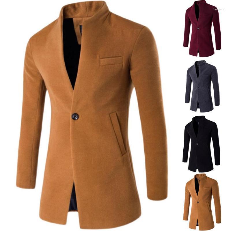Men's Wool & Blends V Neck Long Coats Winter Autumn Blend Thick Stand-Up Collar Woolen Mid-Length Windbreaker Slim Cardigan Vintage Overcoat, Khaki
Men's Wool & Blends V Neck Long Coats Winter Autumn Blend Thick Stand-Up Collar Woolen Mid-Length Windbreaker Slim Cardigan Vintage Overcoat, Khaki