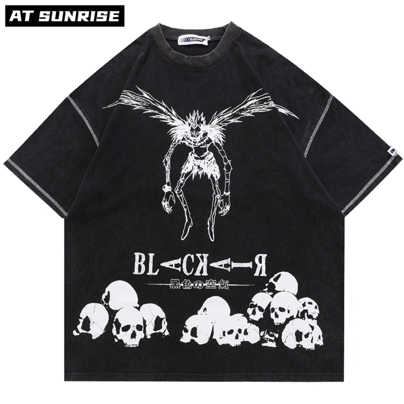 Hip Hop Streetwear Harajuku T Shirt Japanese Death manga Note Print Tshirt Men Summer Short Sleeve T-Shirt Cotton Loose Tops Tee 220407, White
Hip Hop Streetwear Harajuku T Shirt Japanese Death manga Note Print Tshirt Men Summer Short Sleeve T-Shirt Cotton Loose Tops Tee 220407, White