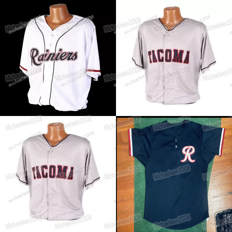 Mens Tacoma Rainiers White Grey Custom Double Stitched Shirts Baseball Jerseys High-quality
Mens Tacoma Rainiers White Grey Custom Double Stitched Shirts Baseball Jerseys High-quality