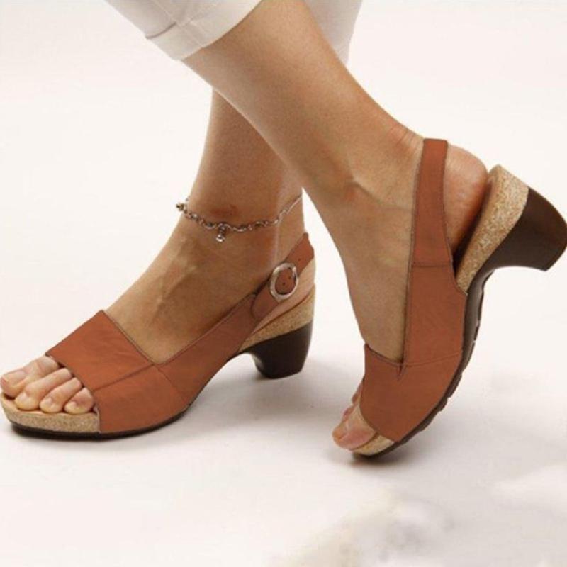 Sandals Rimocy Summer Platform Women 2022 Non-slip High Heeled Sandalias Mujer Retro Back Strap Square Heels Gladiator ShoesSandals, Red
Sandals Rimocy Summer Platform Women 2022 Non-slip High Heeled Sandalias Mujer Retro Back Strap Square Heels Gladiator ShoesSandals, Red