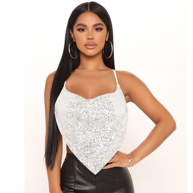 Women' Tanks & Camis Glitter Top Streetwear Backless Sexy Asymmetrical Sleeveless Summer Crop Camisoles Halter Tank Women Corto, Pink
Women' Tanks & Camis Glitter Top Streetwear Backless Sexy Asymmetrical Sleeveless Summer Crop Camisoles Halter Tank Women Corto, Pink
