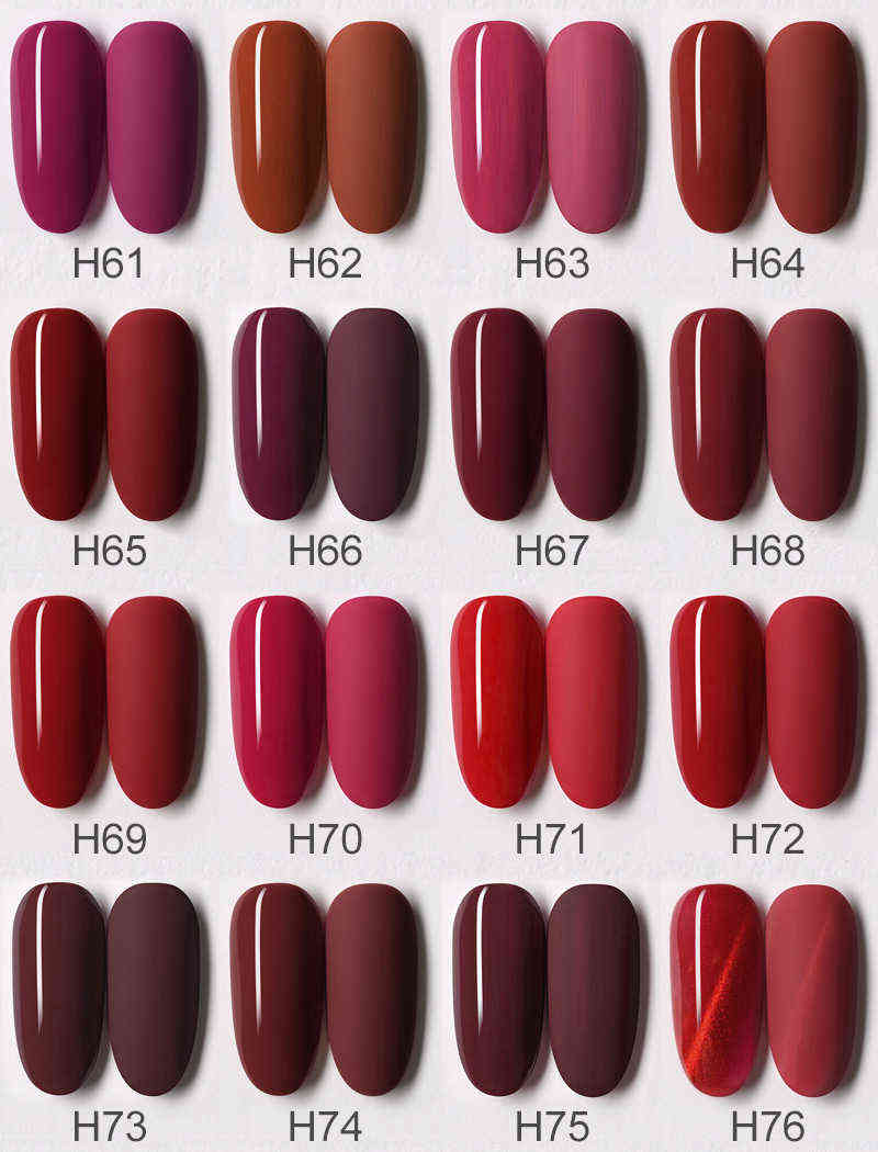 NXY Nail Gel Red Polish Art Color Varish 5ml Canni 0328