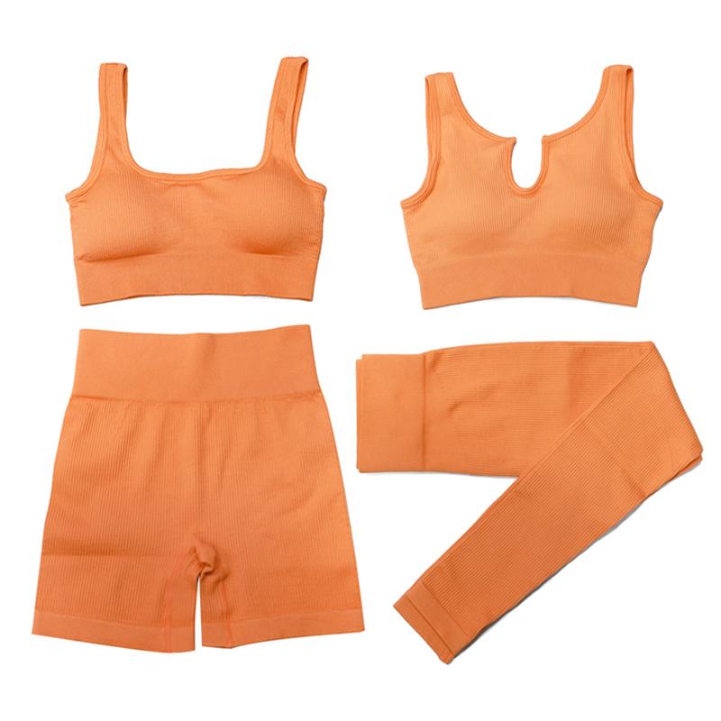 Yoga Outfit Ribbed Seamless Set Women Sports Suits Gym Clothing Bra High Waist Leggings Shorts Workout Sets Fitness SportswearYoga, Brown shorts
Yoga Outfit Ribbed Seamless Set Women Sports Suits Gym Clothing Bra High Waist Leggings Shorts Workout Sets Fitness SportswearYoga, Brown shorts