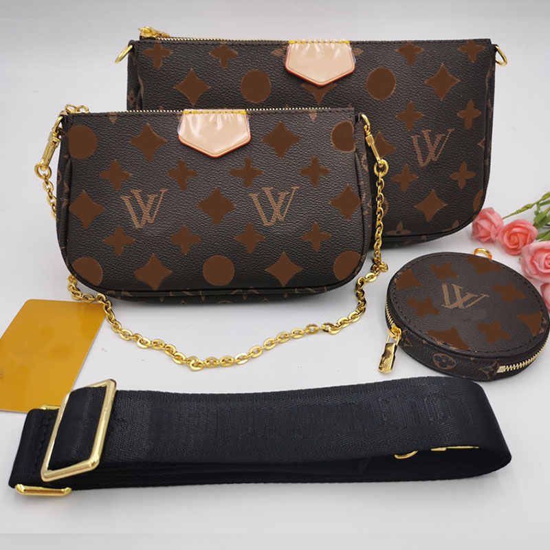 HH Fashion Luxurys Designers Mahjong Bag 3pcs set Women Chains Shoulder Bags Handbags Leather Messenger Classic Flowers Crossbody Totes 44823, Add shipping fee
HH Fashion Luxurys Designers Mahjong Bag 3pcs set Women Chains Shoulder Bags Handbags Leather Messenger Classic Flowers Crossbody Totes 44823, Add shipping fee
