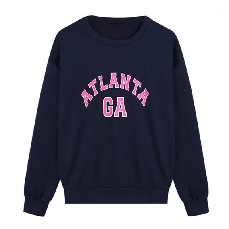 Spring Autumn Women Long Sleeve O-neck Letter Printed Sweatshirt Fashion Ladies Casual Loose Blue Pullovers Tops Women' Hoodies & Sweatshir
Spring Autumn Women Long Sleeve O-neck Letter Printed Sweatshirt Fashion Ladies Casual Loose Blue Pullovers Tops Women' Hoodies & Sweatshir