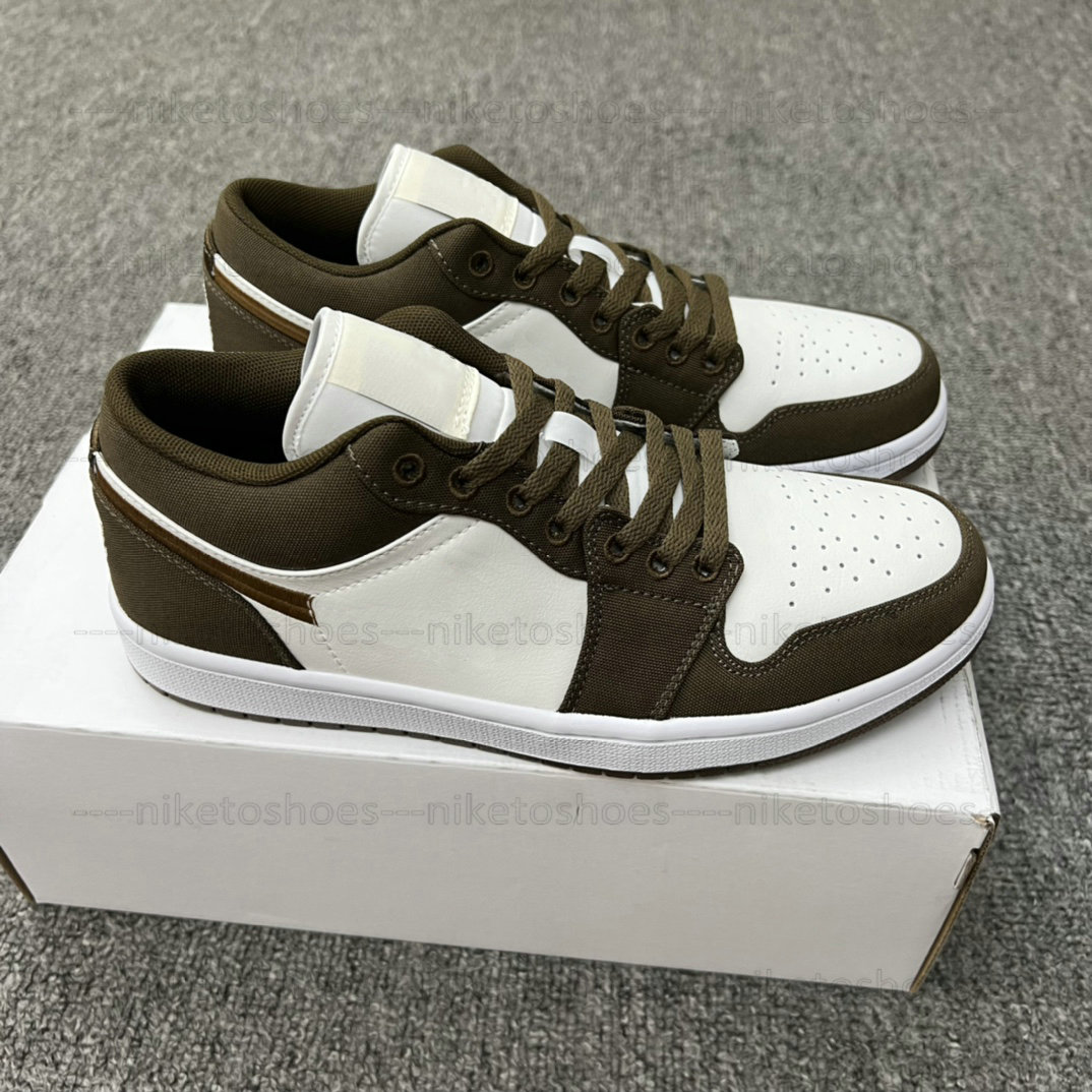 2022 1 Low SE Basketball Shoes Mens Womens Brown Canvas Mocha Running Shoes Jumpman 1 Classic Fashion Casual Sports Sneakers, 01
2022 1 Low SE Basketball Shoes Mens Womens Brown Canvas Mocha Running Shoes Jumpman 1 Classic Fashion Casual Sports Sneakers, 01