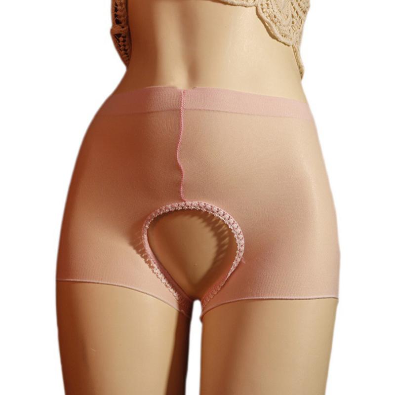Underpants Men Women Sissy Sexy Panties Breathable Underwear Open Crotch Transparent Stockings Unisex Sensual Lingerie Briefs, Pink
Underpants Men Women Sissy Sexy Panties Breathable Underwear Open Crotch Transparent Stockings Unisex Sensual Lingerie Briefs, Pink