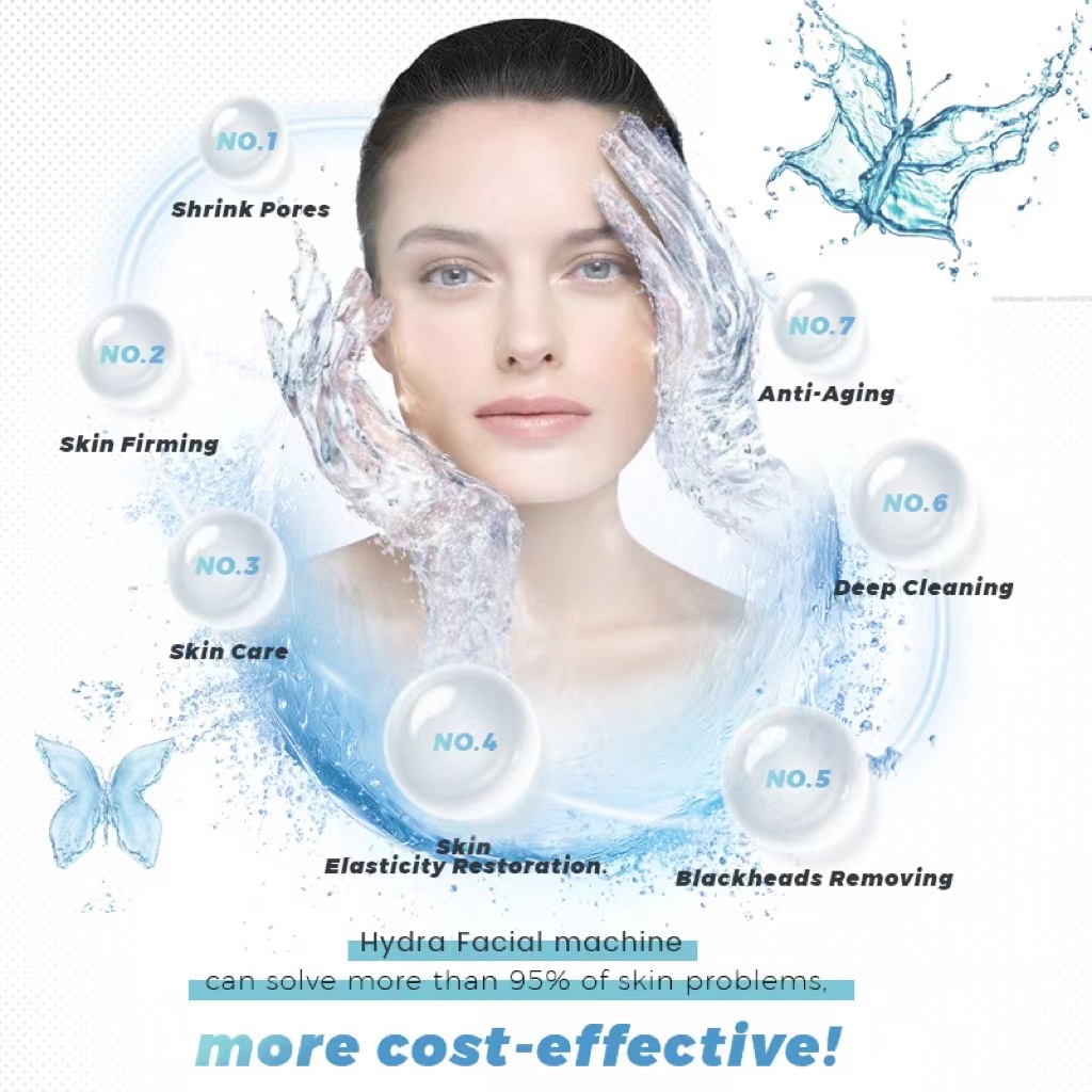 High Quality Korea Aqua Peeling Jet Peel Oxygen Face Machine Facial Microdermabrasion Machine Spa/Salon/Home Use