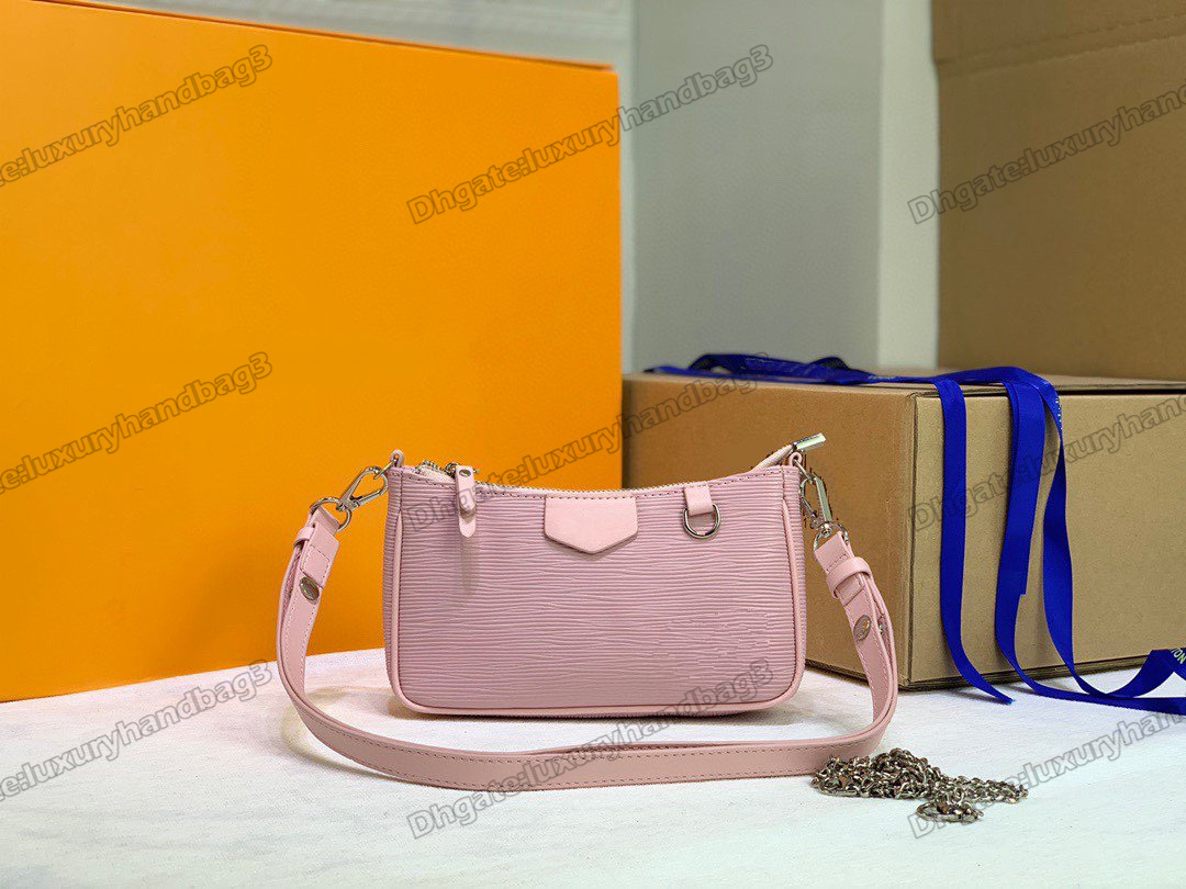 Easy Pouch On Strap Bag designers Womens Handbags Purses Rose Ballerine Pink D-Ring Wallet Celeste Blue Embossed Supple Grained Leather Clutch Cross Body Bag M80471
Easy Pouch On Strap Bag designers Womens Handbags Purses Rose Ballerine Pink D-Ring Wallet Celeste Blue Embossed Supple Grained Leather Clutch Cross Body Bag M80471