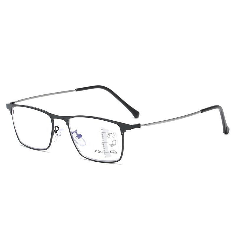 

Sunglasses Business Anti-blue Progressive Multifocal Reading Glasses Women Smart Zoom Elderly Eyewear Men Protable Presbyopic GlassesSunglas