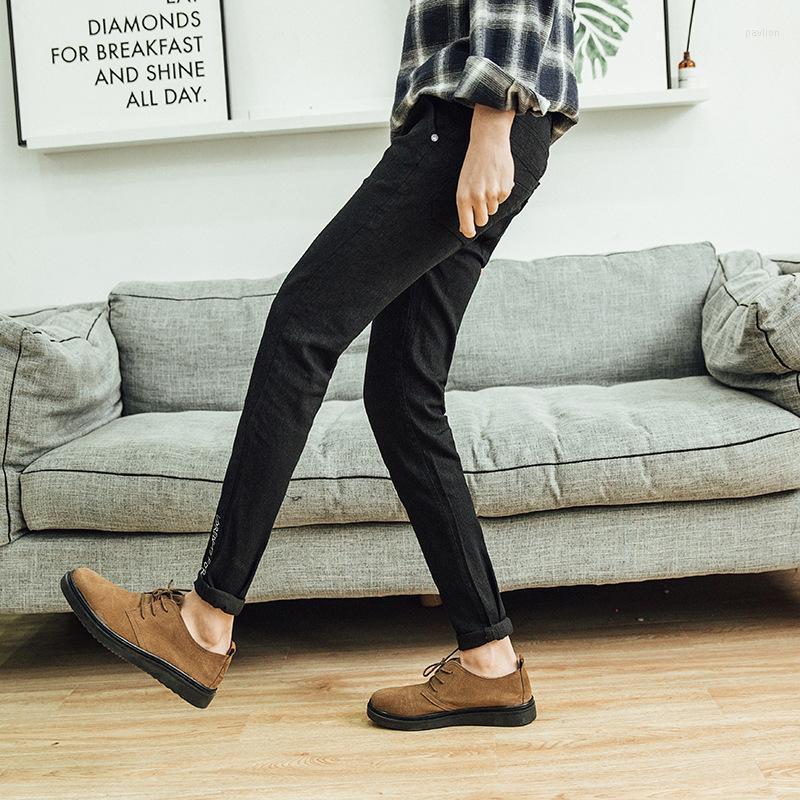 Summer 2022 Fashion Teenagers Embroidered Alphabet Jeans Men's Korean Trendy Feet Pants Youth Wild Cowboy Casual Pencil, Black 
Summer 2022 Fashion Teenagers Embroidered Alphabet Jeans Men's Korean Trendy Feet Pants Youth Wild Cowboy Casual Pencil, Black