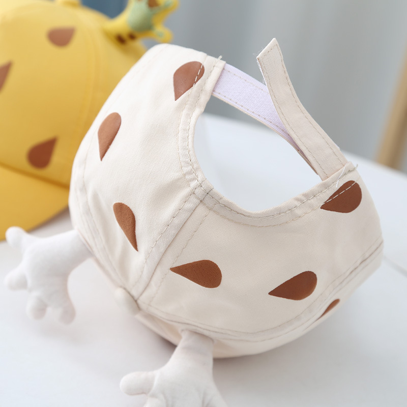 Topi Bisbol Anakanak Kodok Kartun Baru Bayi Katun Mahkota Cinta Pelindung Anak Lakilaki Musim Panas Matahari 220611