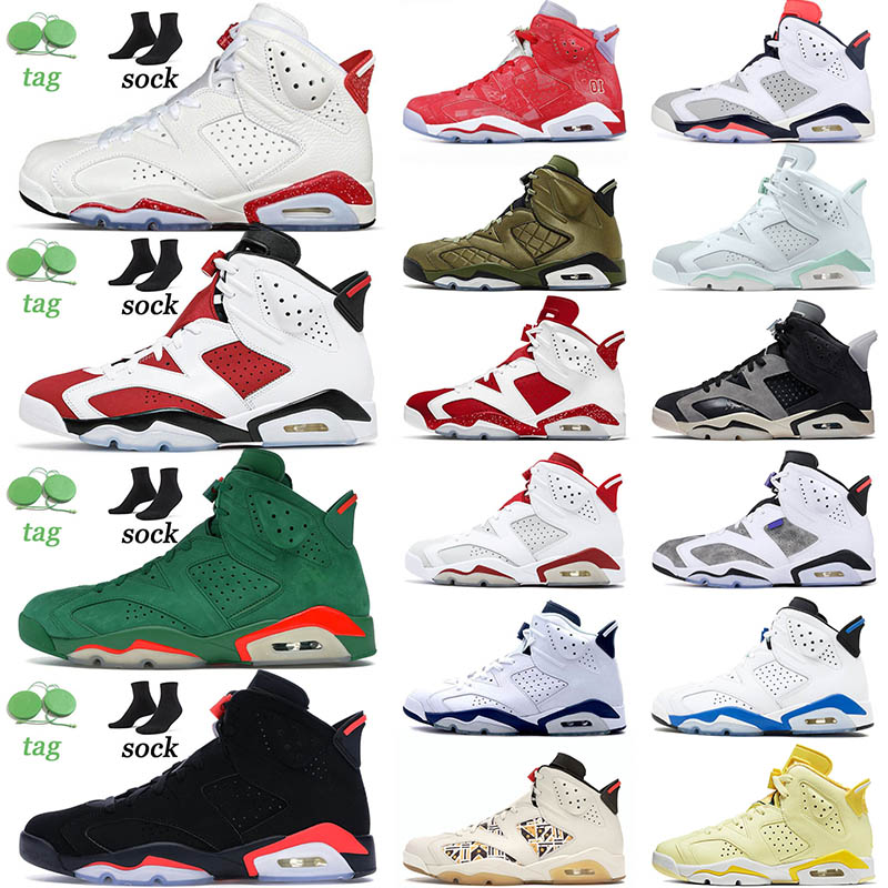 Designers 6s Basketball Shoes 6 University Blue Carmine Bordeaux Electric Green Hare Tech Chrome UNC Infrared Red Oreo 2022 Men Sneakers Women Trainers, D11 all black 40-47
Designers 6s Basketball Shoes 6 University Blue Carmine Bordeaux Electric Green Hare Tech Chrome UNC Infrared Red Oreo 2022 Men Sneakers Women Trainers, D11 all black 40-47