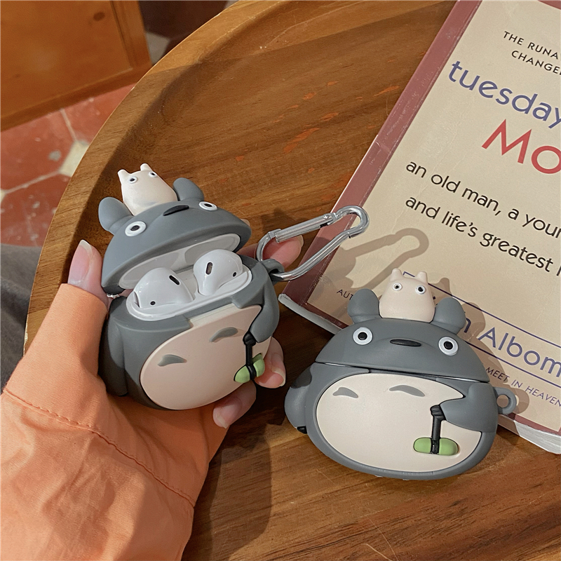 3D Cartoon Cute Totoro No Face Man Mask Silicone Case for Airpods 1 2 3 Pro Bluetooth Earphone Headphone Box Protective Cover
3D Cartoon Cute Totoro No Face Man Mask Silicone Case for Airpods 1 2 3 Pro Bluetooth Earphone Headphone Box Protective Cover