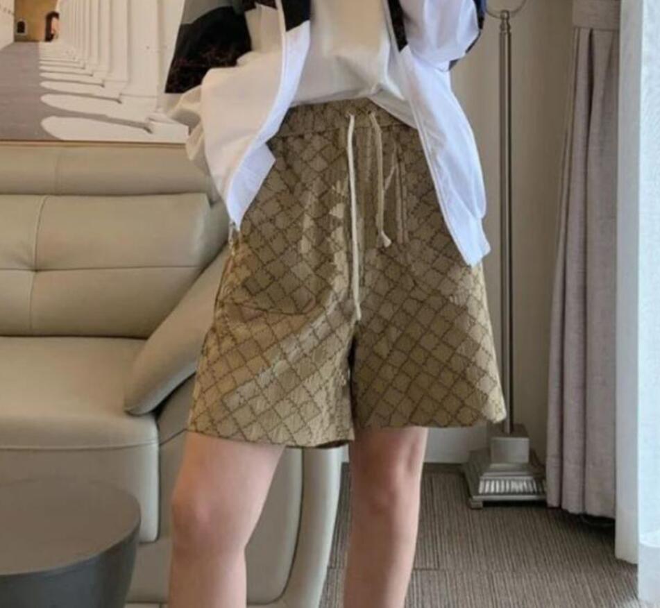 2025--Summer Mens Women Designer Shorts Fashion Letters Print Pants for Men Woman Short Trousers Highly Quality Elastic Waist Sweatpants M-2XL Optional