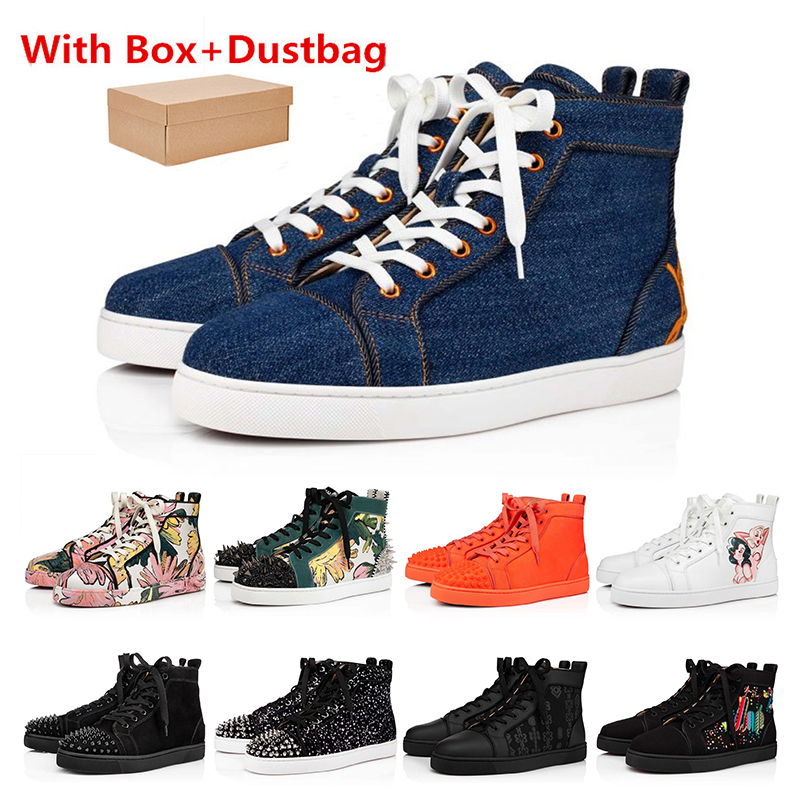 2022 mens shoes Luxurys Designers high low tops studded spikes fashion suede leather black Fun flower women flat sneaker Party Lovers size 36-47 outdoor, 38
2022 mens shoes Luxurys Designers high low tops studded spikes fashion suede leather black Fun flower women flat sneaker Party Lovers size 36-47 outdoor, 38
