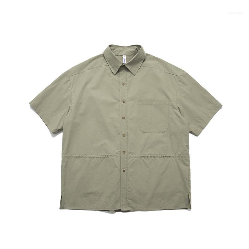 Men's Casual Shirts Shirt Japanese Tide Simple Cityboy Loose Neutral Style Tooling Short-Sleeved Cargo For Men Cool Boy, Amy green
Men's Casual Shirts Shirt Japanese Tide Simple Cityboy Loose Neutral Style Tooling Short-Sleeved Cargo For Men Cool Boy, Amy green