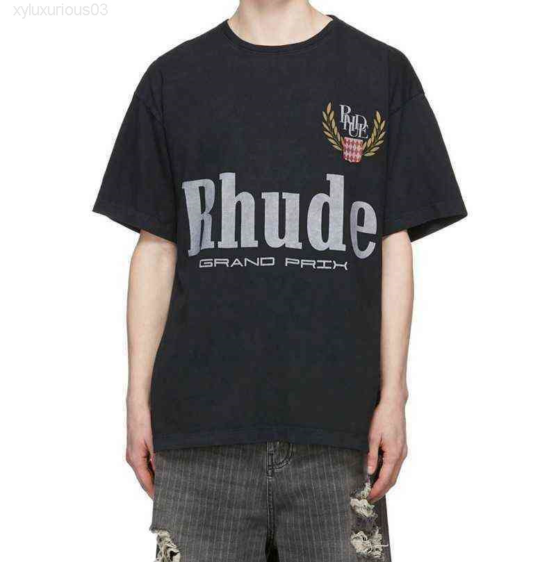 Designer Luxury Brand Rhude High Quality t Shirt Chaopai Gaojie American Grand Prix Printed Men's Round Neck Cotton, Apricot
Designer Luxury Brand Rhude High Quality t Shirt Chaopai Gaojie American Grand Prix Printed Men's Round Neck Cotton, Apricot