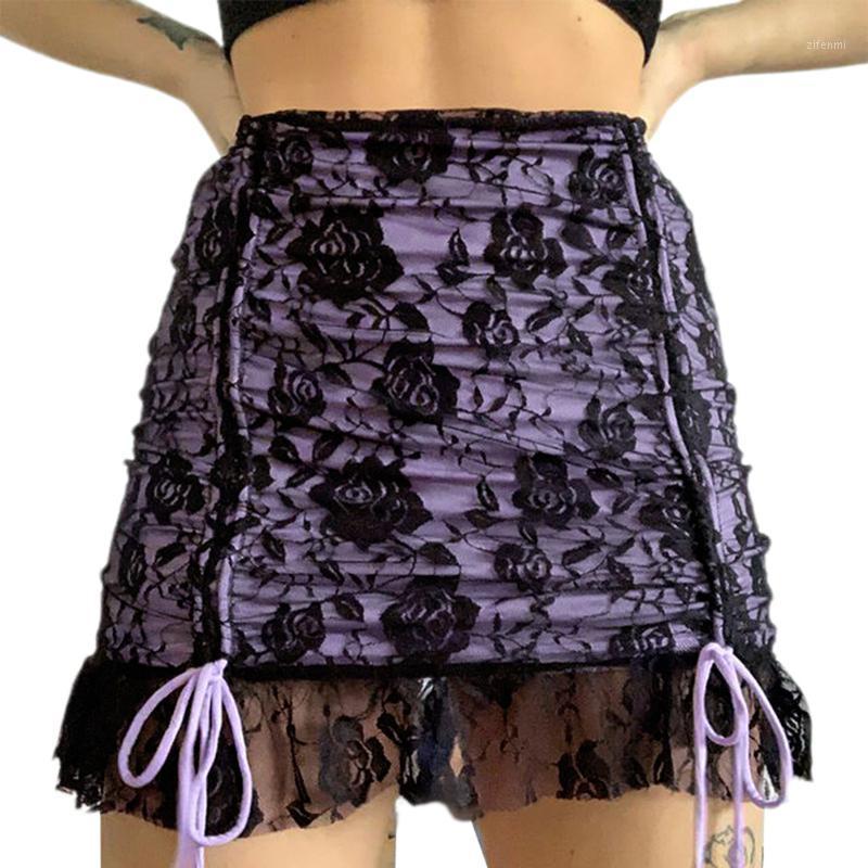 Woman Double Layer Lace Skirt Sexy Mini Skirts Gothic Punk Style Dark Academia Aesthetic Vintage Goth, Purple
Woman Double Layer Lace Skirt Sexy Mini Skirts Gothic Punk Style Dark Academia Aesthetic Vintage Goth, Purple
