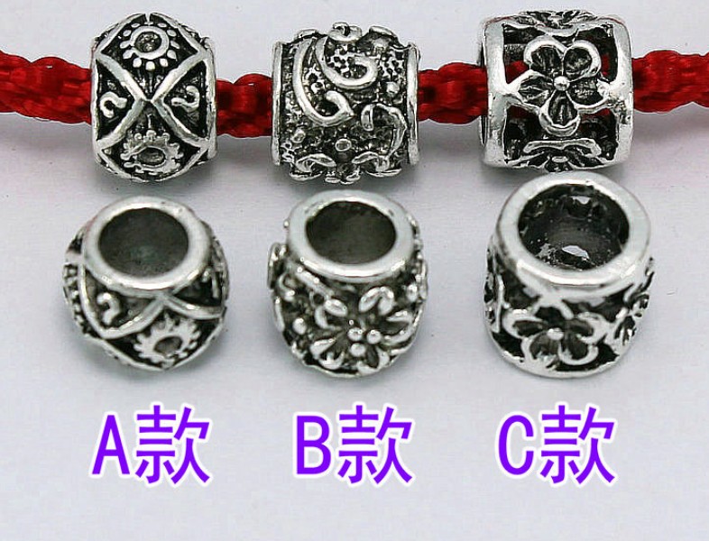 Tibetan Silver spacer big hole Loose Bead Spacer Beads Connectors for DIY Jewelry Making bracelet y76o5
Tibetan Silver spacer big hole Loose Bead Spacer Beads Connectors for DIY Jewelry Making bracelet y76o5
