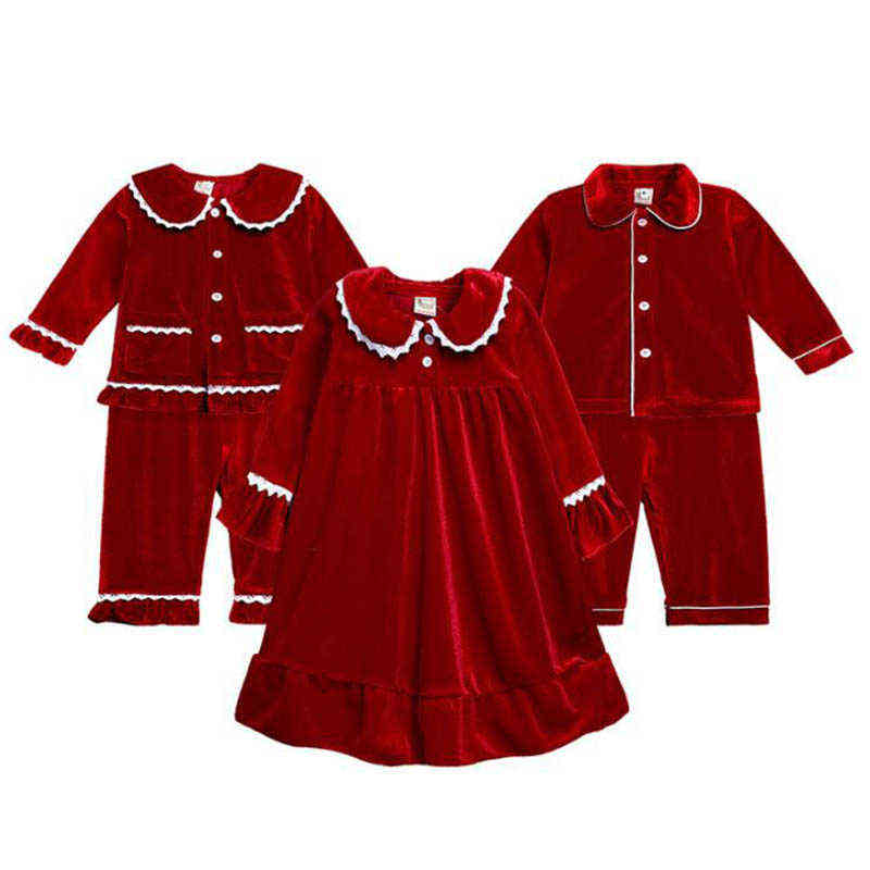 Christmas Kids Clothing Suit Winter Baby Girls Boys Pajamas Long Sleeved Cardigan T-shirtPants Golden Velvet Sleepwear Set L220715, Lyq1407r dress
Christmas Kids Clothing Suit Winter Baby Girls Boys Pajamas Long Sleeved Cardigan T-shirtPants Golden Velvet Sleepwear Set L220715, Lyq1407r dress