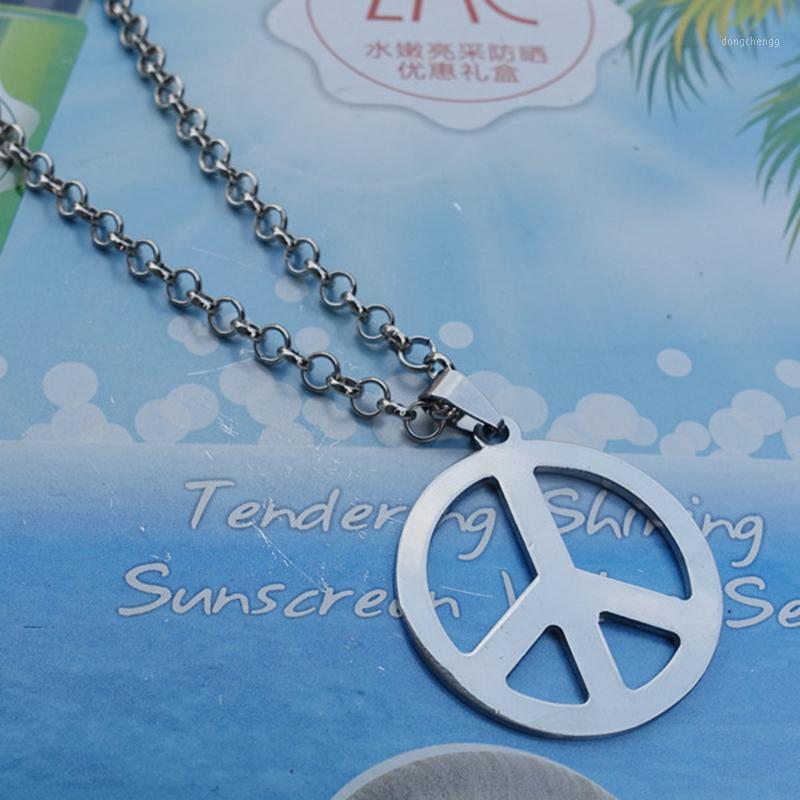Pendant Necklaces Peace Sign Necklace Stainless Steel Charm Hippie Let It Grow Symbol Jewelry For Men Women Love
Pendant Necklaces Peace Sign Necklace Stainless Steel Charm Hippie Let It Grow Symbol Jewelry For Men Women Love