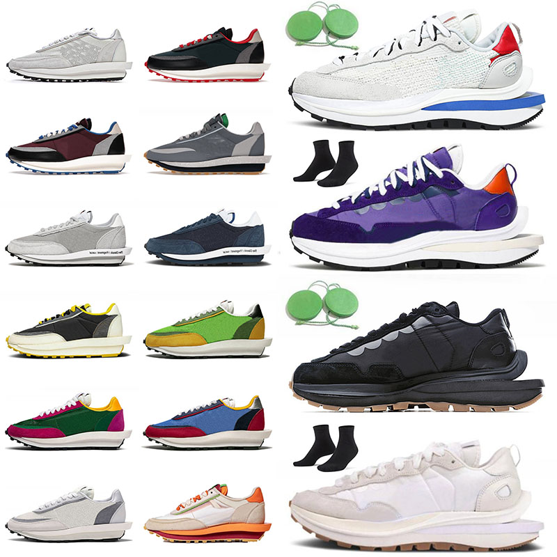 Hotsale Sacais VaporWaffle Trainers Running Shoes Dark Iris Sports Outdoor Fragment Chunky Dunky Triple White Black Bright Citron Men Women, Dios 36-45
Hotsale Sacais VaporWaffle Trainers Running Shoes Dark Iris Sports Outdoor Fragment Chunky Dunky Triple White Black Bright Citron Men Women, Dios 36-45
