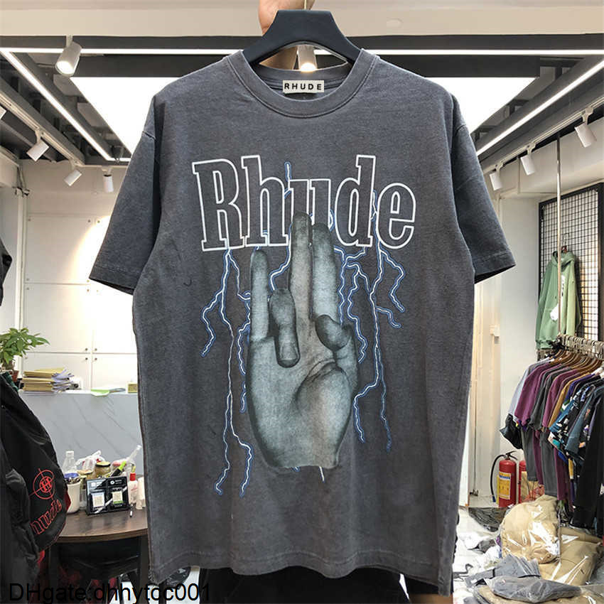 Men Women Vintage Hand Lightning T-shirts High Quality Cotton Collar Tag Casual Tee Shocker T-shirt X0726 Y1K4
Men Women Vintage Hand Lightning T-shirts High Quality Cotton Collar Tag Casual Tee Shocker T-shirt X0726 Y1K4