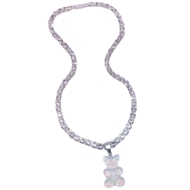 Chains Chain Metal Color Transparent Candy Pendant Necklace Female Personality Simple Versatile Temperament
Chains Chain Metal Color Transparent Candy Pendant Necklace Female Personality Simple Versatile Temperament