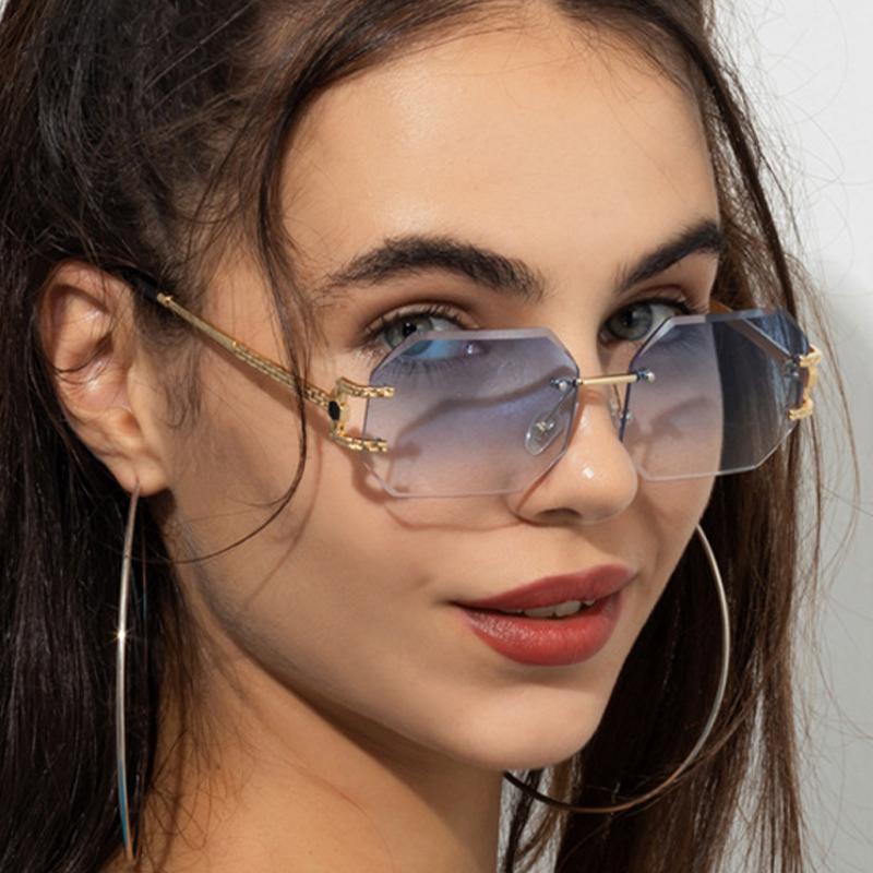 Sunglasses Trend Rimless Rectangle Women 2022 Fashion Polygonal Cutting Len Sun Glasses For Ladies Colorful Shades Female Uv400Sunglasses
Sunglasses Trend Rimless Rectangle Women 2022 Fashion Polygonal Cutting Len Sun Glasses For Ladies Colorful Shades Female Uv400Sunglasses