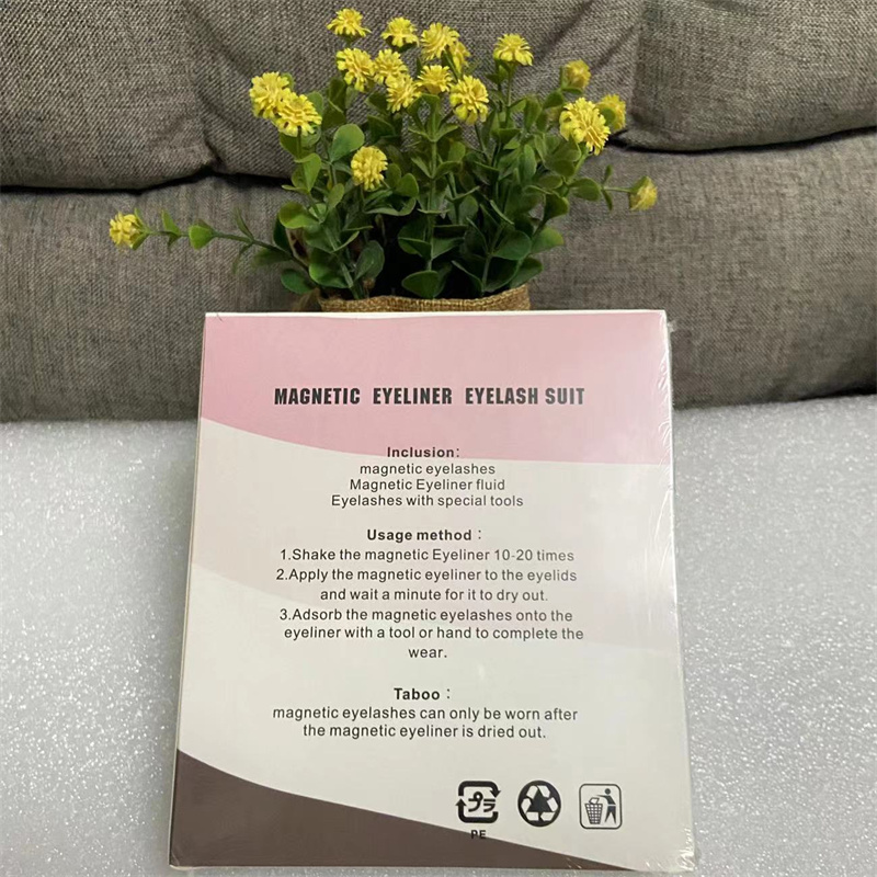 New Magnetic Eyeliner False Eyelashes Suit Girl Eye Beauty Makeup Magnetics Eyelashe s + Eyes liner Fluid + Eyelash with Special Tools High Quality