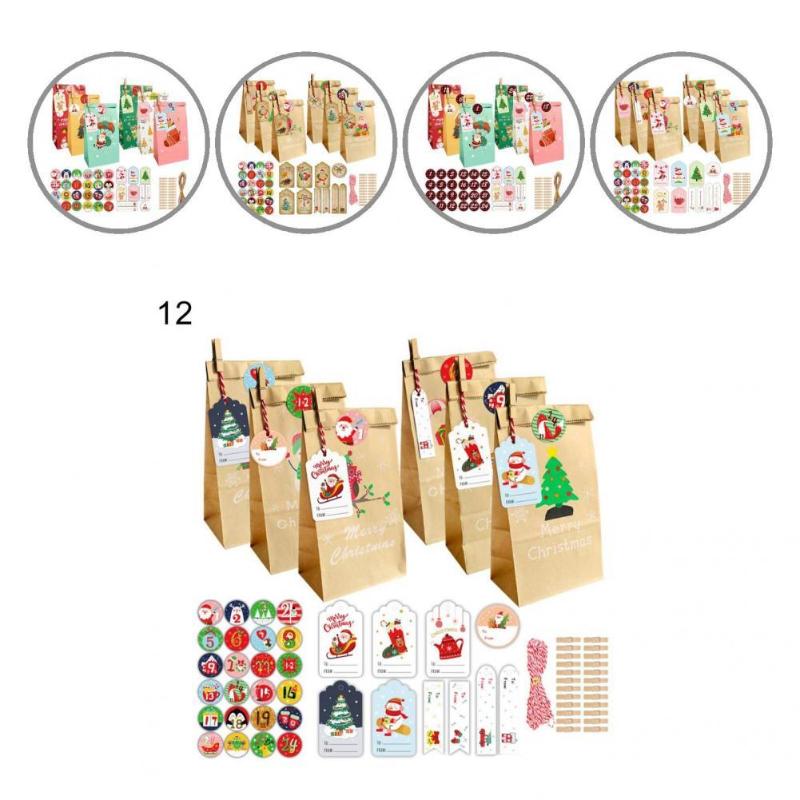 Gift Wrap 1 Set Bag Good DIY Handmade Countdown Calendar Bags Xmas Decor No Odor Tear-resistant Advent
Gift Wrap 1 Set Bag Good DIY Handmade Countdown Calendar Bags Xmas Decor No Odor Tear-resistant Advent