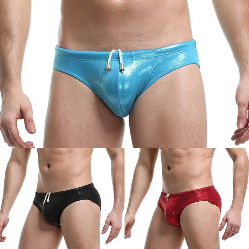 Underpants Sexy Sissy Panties Mens Leather Bikini Low Rise Wet Look Underwear Convex Pouch Erotic Temptation Briefs, Black
Underpants Sexy Sissy Panties Mens Leather Bikini Low Rise Wet Look Underwear Convex Pouch Erotic Temptation Briefs, Black