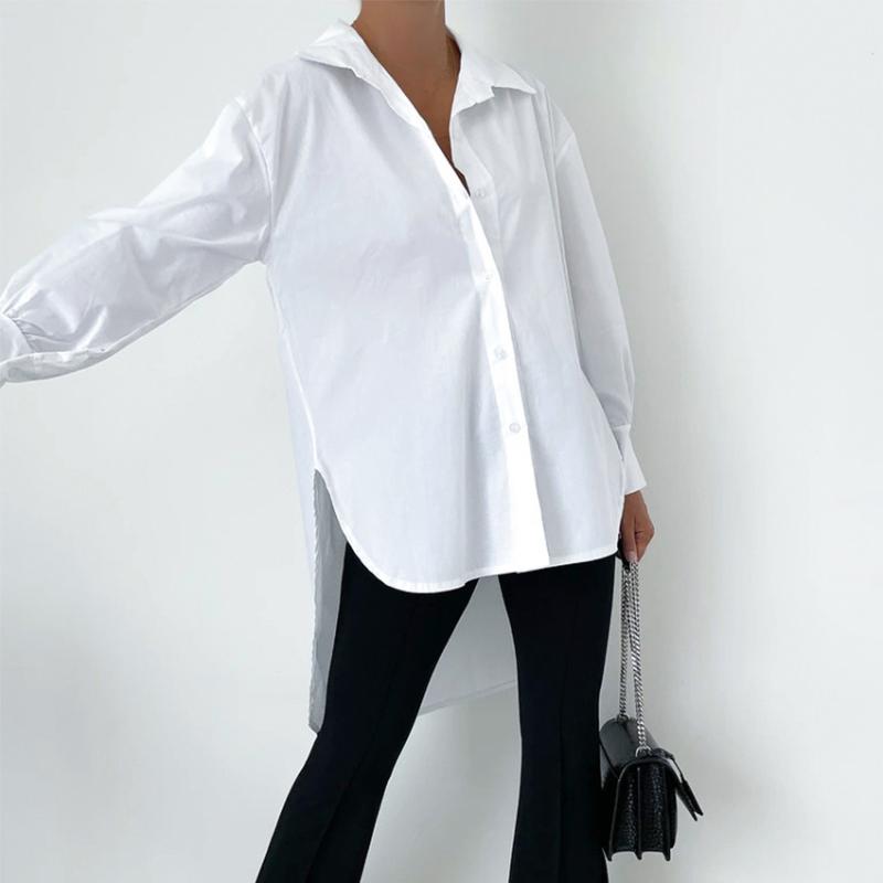 Women' Blouses & Shirts Simple 2022 Spring Women Long Sleeve Irregular Versatile Fashion Chic Shirt Button Up, White
Women' Blouses & Shirts Simple 2022 Spring Women Long Sleeve Irregular Versatile Fashion Chic Shirt Button Up, White