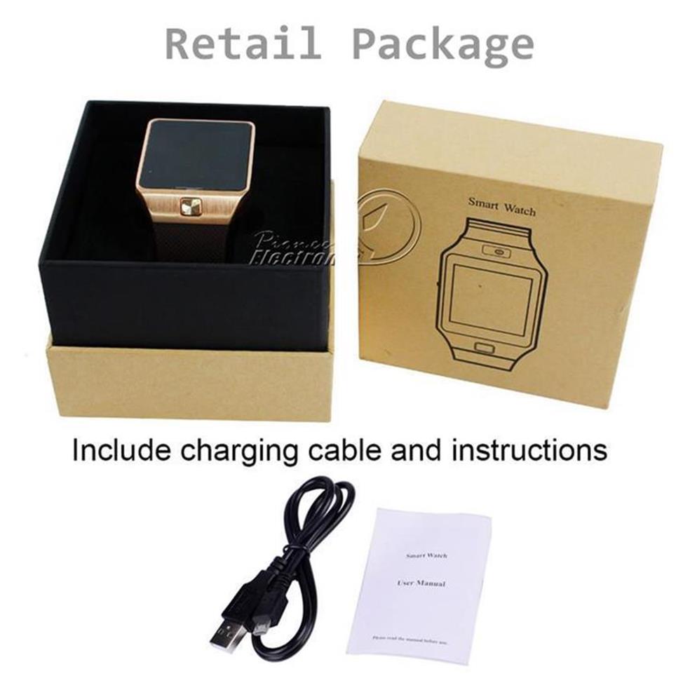 Original DZ09 Smart watch Bluetooth Wearable Devices Smartwatch For iPhone Android Phone Watch With Camera Clock SIM TF Slot Smart