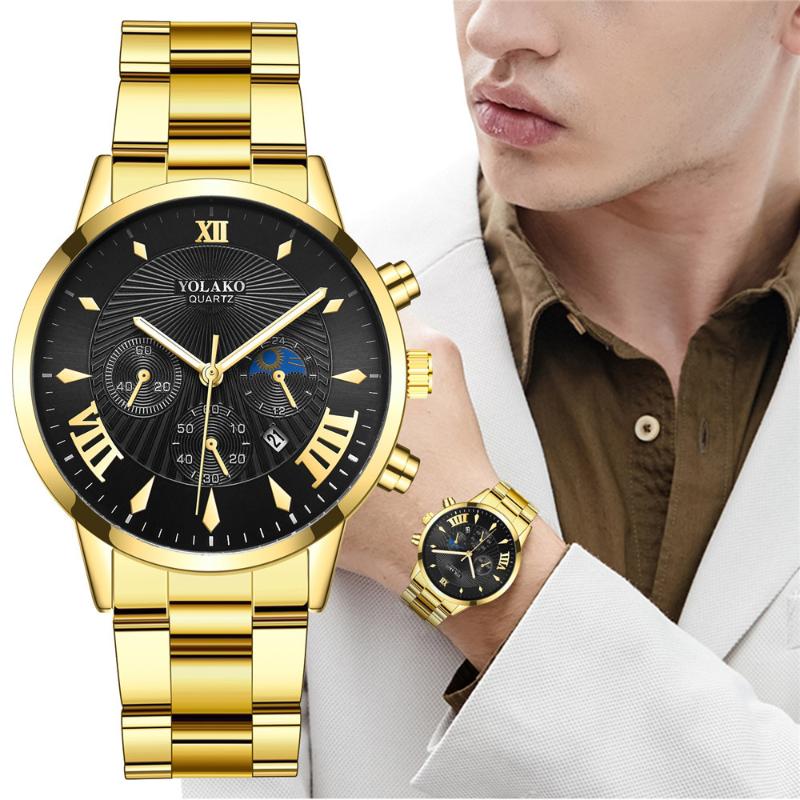 Wristwatches Fashion Men Watches Luxury Mens Stainless Steel Date Calendar Watch Business Ultra Thin Quartz Relogio Masculino
Wristwatches Fashion Men Watches Luxury Mens Stainless Steel Date Calendar Watch Business Ultra Thin Quartz Relogio Masculino