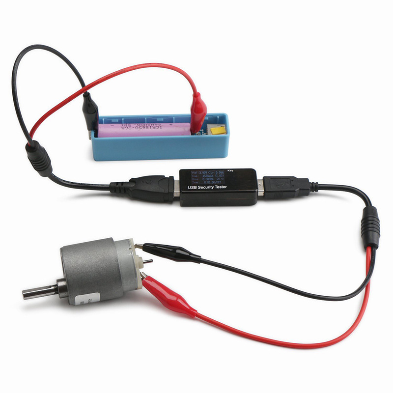 USB male and female alligator clip pure copper connecting cable