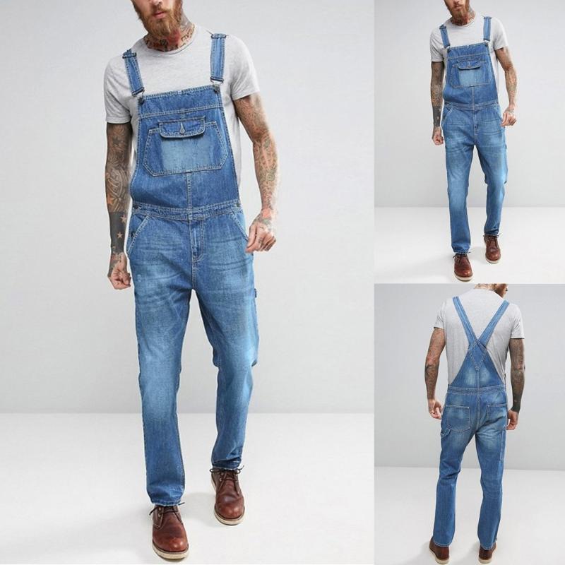 Men's Jeans Wrangled Stretch For Men Mens Wash Overall Jumpsuit Streetwear Pocket Suspender Pants TrousersMen's, Blue
Men's Jeans Wrangled Stretch For Men Mens Wash Overall Jumpsuit Streetwear Pocket Suspender Pants TrousersMen's, Blue