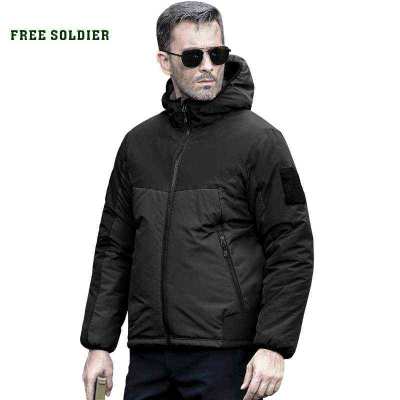FREE SOLDIER outdoor sports tactical military jacket winter men' cloth outerwear coat for camping hiking T220811, Black
FREE SOLDIER outdoor sports tactical military jacket winter men' cloth outerwear coat for camping hiking T220811, Black