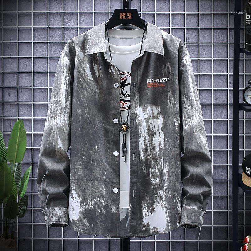 Men's Casual Shirts Camouflage Shirt Male Autumn Wind Man Tooling Long Sleeve Loose Wave Printed Coat, See chart
Men's Casual Shirts Camouflage Shirt Male Autumn Wind Man Tooling Long Sleeve Loose Wave Printed Coat, See chart