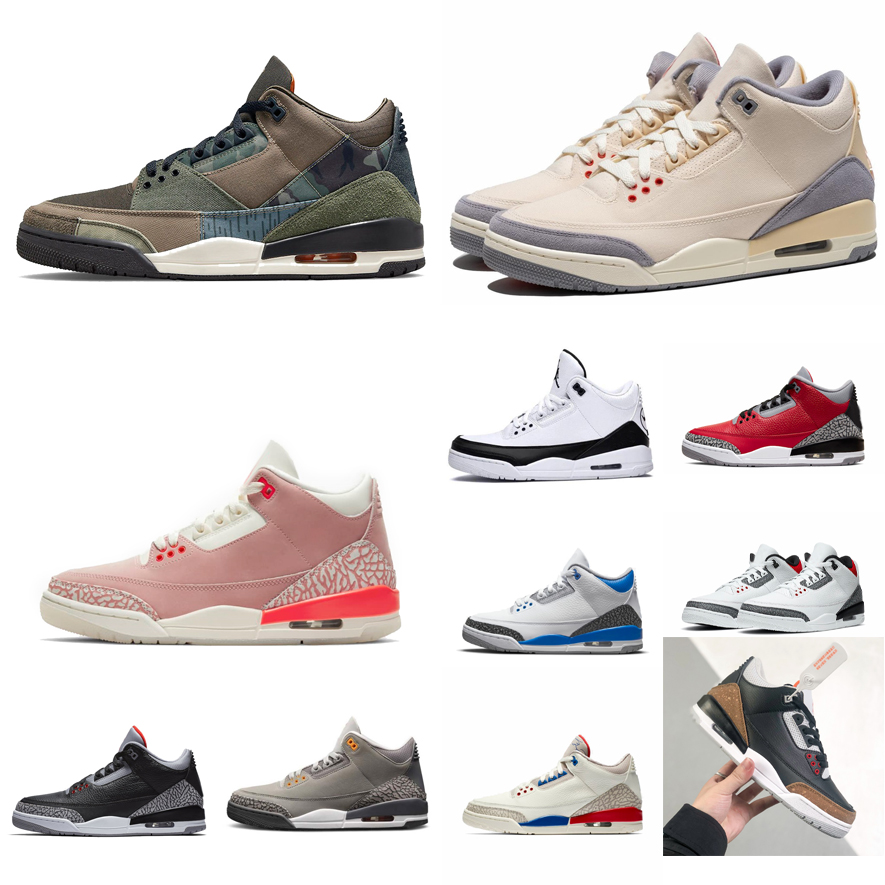 Retro mens jumpman 3s basketball shoes Muslin Canvas Denim Desert Cement Black What the Camo Patchwork Rust Pink sneakers tennis with box, Royal blue
Retro mens jumpman 3s basketball shoes Muslin Canvas Denim Desert Cement Black What the Camo Patchwork Rust Pink sneakers tennis with box, Royal blue