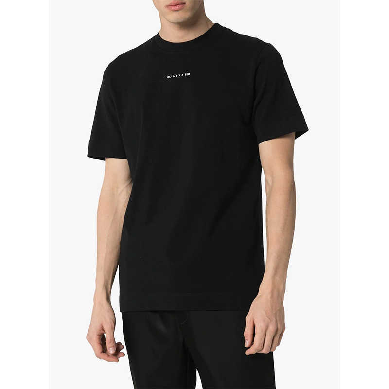 Men' T-Shirts 2021 summer sweet cool men' T-shirt simple same color black cotton 1017 alyx 9SM printed short sleeve blue tide, Black (black print)
Men' T-Shirts 2021 summer sweet cool men' T-shirt simple same color black cotton 1017 alyx 9SM printed short sleeve blue tide, Black (black print)