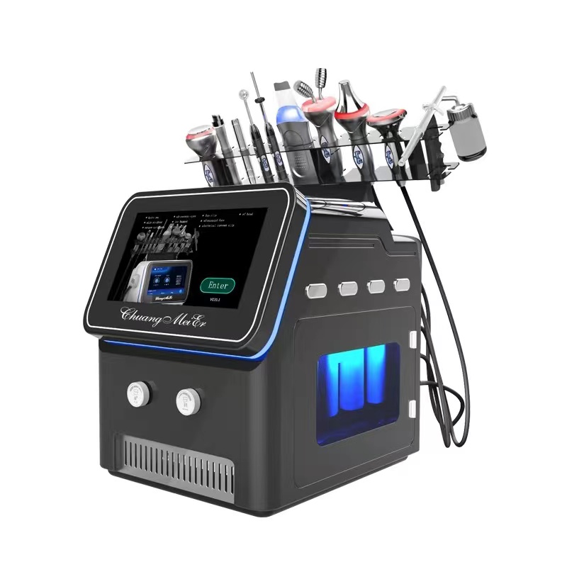 10 in 1 Microdermabrasion Skin Comprehensive Management Beauty Machine For Deep Cleaning And Brighten Skin