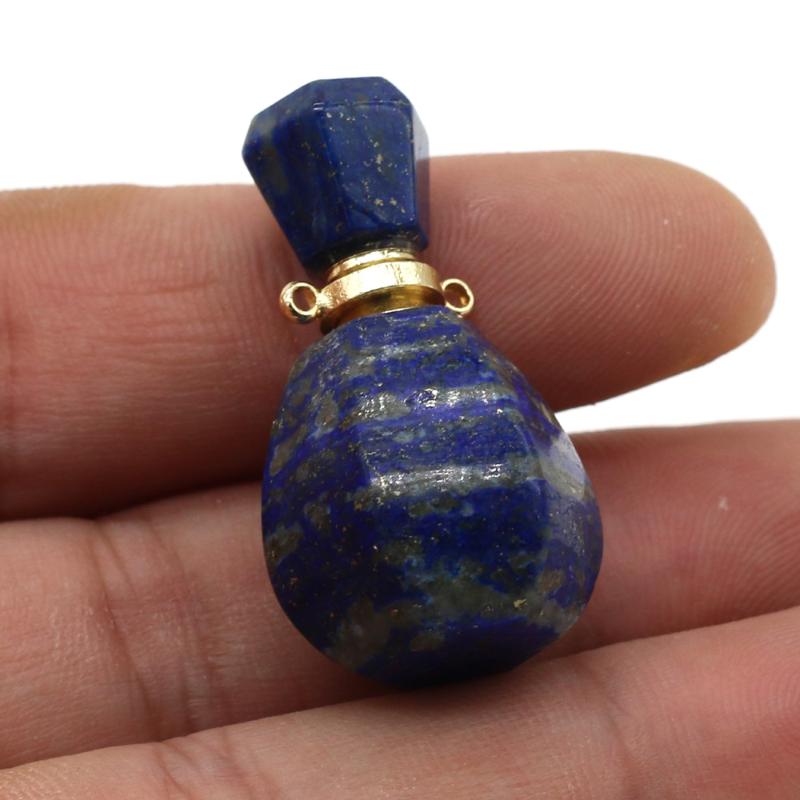 Pendant Necklaces Natural Stone Lapis Lazuli Perfume Bottle Handmade Crafts For Women Jewelry MakingDIY Necklace Earring Gift AccessoriesPen
Pendant Necklaces Natural Stone Lapis Lazuli Perfume Bottle Handmade Crafts For Women Jewelry MakingDIY Necklace Earring Gift AccessoriesPen