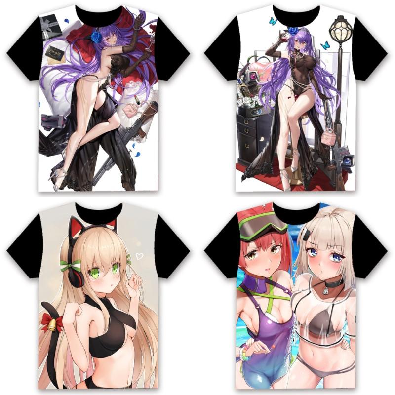 Men' T-Shirts Anime Girls Frontline Mp7 Tmp Zb-26 Women Men Cosplay T-shirt Black Short Sleeve Daily Casual Tee Xmas GiftMen
Men' T-Shirts Anime Girls Frontline Mp7 Tmp Zb-26 Women Men Cosplay T-shirt Black Short Sleeve Daily Casual Tee Xmas GiftMen