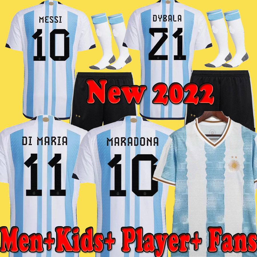 Player Fans Argentina Soccer Jersey Special black 22 23 Cope America Home 1986 Football Shirts 2021 2022 DYBALA LO CELSO 2023 MARADONA Men Kids kit uniforms MARTINEZ, Kids 22 23 home
Player Fans Argentina Soccer Jersey Special black 22 23 Cope America Home 1986 Football Shirts 2021 2022 DYBALA LO CELSO 2023 MARADONA Men Kids kit uniforms MARTINEZ, Kids 22 23 home