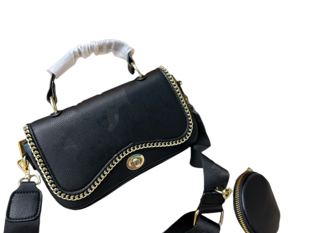 22SS New WOMEN chain trimmed portable messenger bag Cross Body Fashion Shopping Satchels coin purse KEY POUCH leather crossbody satchel wallet pu purse handbag bags, Customize
22SS New WOMEN chain trimmed portable messenger bag Cross Body Fashion Shopping Satchels coin purse KEY POUCH leather crossbody satchel wallet pu purse handbag bags, Customize